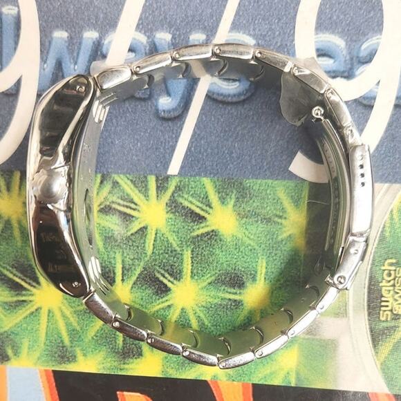 Swatch watch STARSHOOTER RESTYLED YNS405GC 2002 Irony Nabab New in case - Picture 6 of 13